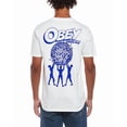 thumbnail image 2 of Obey mens T-Shirt, s, White, 2 of 3