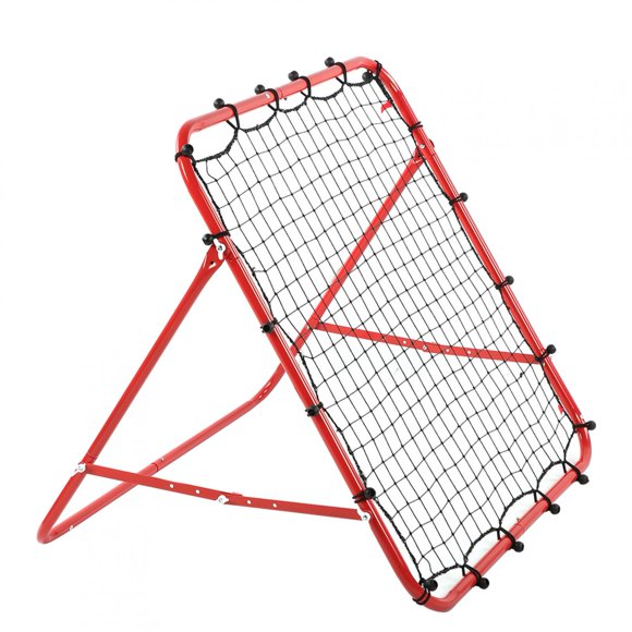 Peahefy Portable Rebound Ball Goal Training Net Sport Training Mesh Accessory For Soccer
