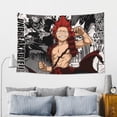 thumbnail image 6 of My Hero Academia Tapestry, Anime Wall Poster Art, Wall Tapestry For Bedroom Living Room Dorm Room, Wall Hanging For Festival Party Events Background Photography Backdrop, 60x40 Inch, 6 of 9