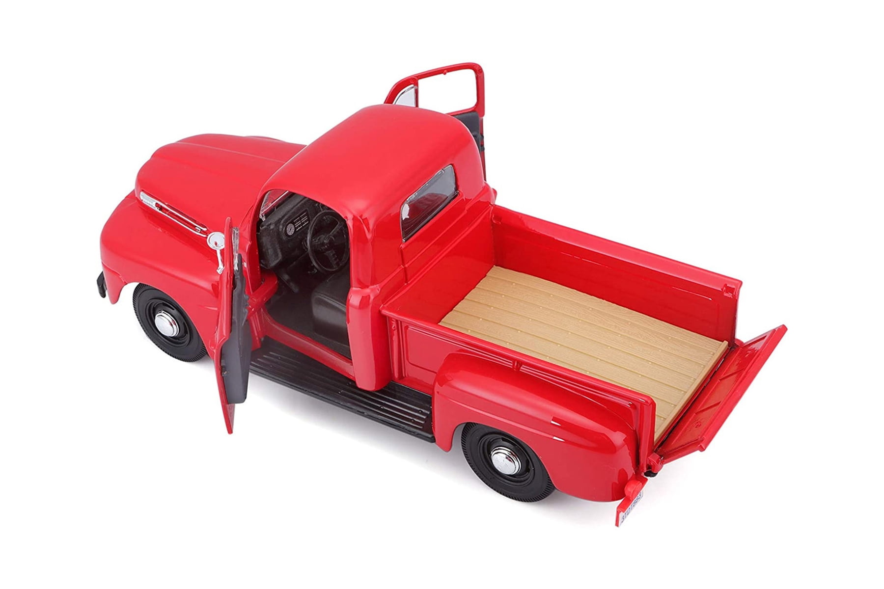 1948 Ford F-1 Pickup Truck, Red - Maisto 31935R - 1/25 Scale Diecast Model Car