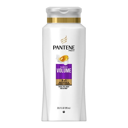 Pantene Pro V Sheer Volume 2 in 1 Shampoo and Conditioner, Thick and