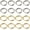Shape01, variant on 1 Box 400Pcs Jump Rings Gold 304 Stainless Steel Jump Ring 5mm Split Jump Rings Double Loop Jump Ring Linking Ring for Jewelry Making Accessories DIY Earrings Bracelet Necklace Crafts