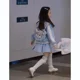 thumbnail image 4 of Sanrios-Falda plisada de estilo escolar para niñas, uniforme de béisbol Kawaii JK, Falda corta, pantalones largos, regalo para niños, 4 of 5