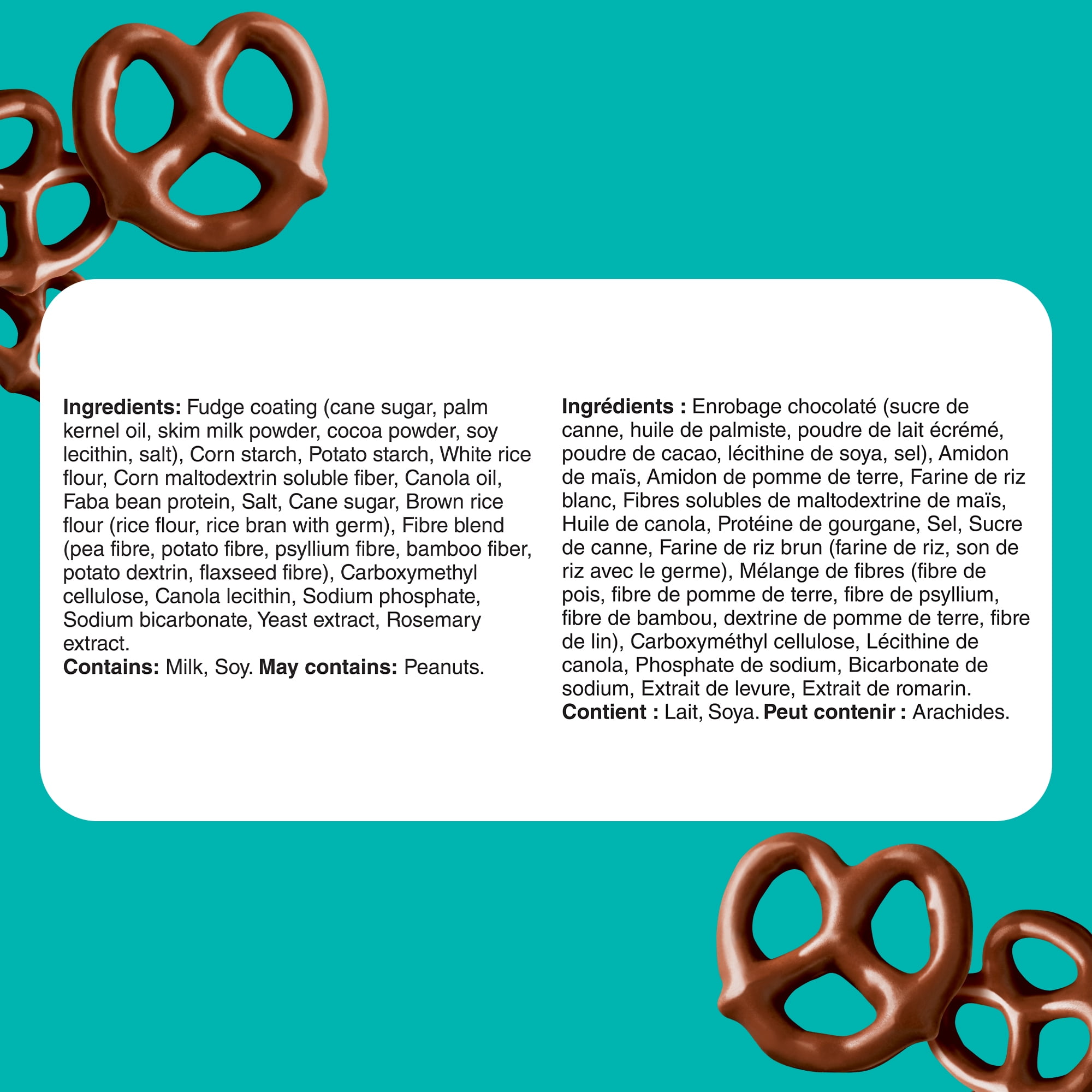 Glutino Gluten Free Fudge Covered Pretzels - No Artificial Colours or Flavours - No Egg Ingredients - Non-GMO Project Certified and Kosher - Certified Chocolate Covered Pretzels - 156 g (1 x 156 g)