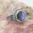 thumbnail image 6 of Earth Gems Jewelry Labradorite Ring Sterling Silver Statement Jewelry for Women, 6 of 6