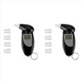 thumbnail image 1 of 2X Probador de Alcohol en el Aliento Portátil para Coche, Alcoholímetro Portátil, Herramientas de Prueba de Alcohol Alcotest, Retroiluminación, Medidor DUI Digital, 1 of 5