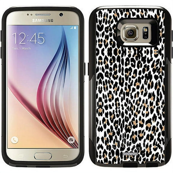 Spot goodsLeopard White Design on OtterBox Commuter Series Case for Samsung Galaxy S6