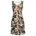 thumbnail image 4 of LASCANA Women's Strappy Back Print Dress, 4 of 5