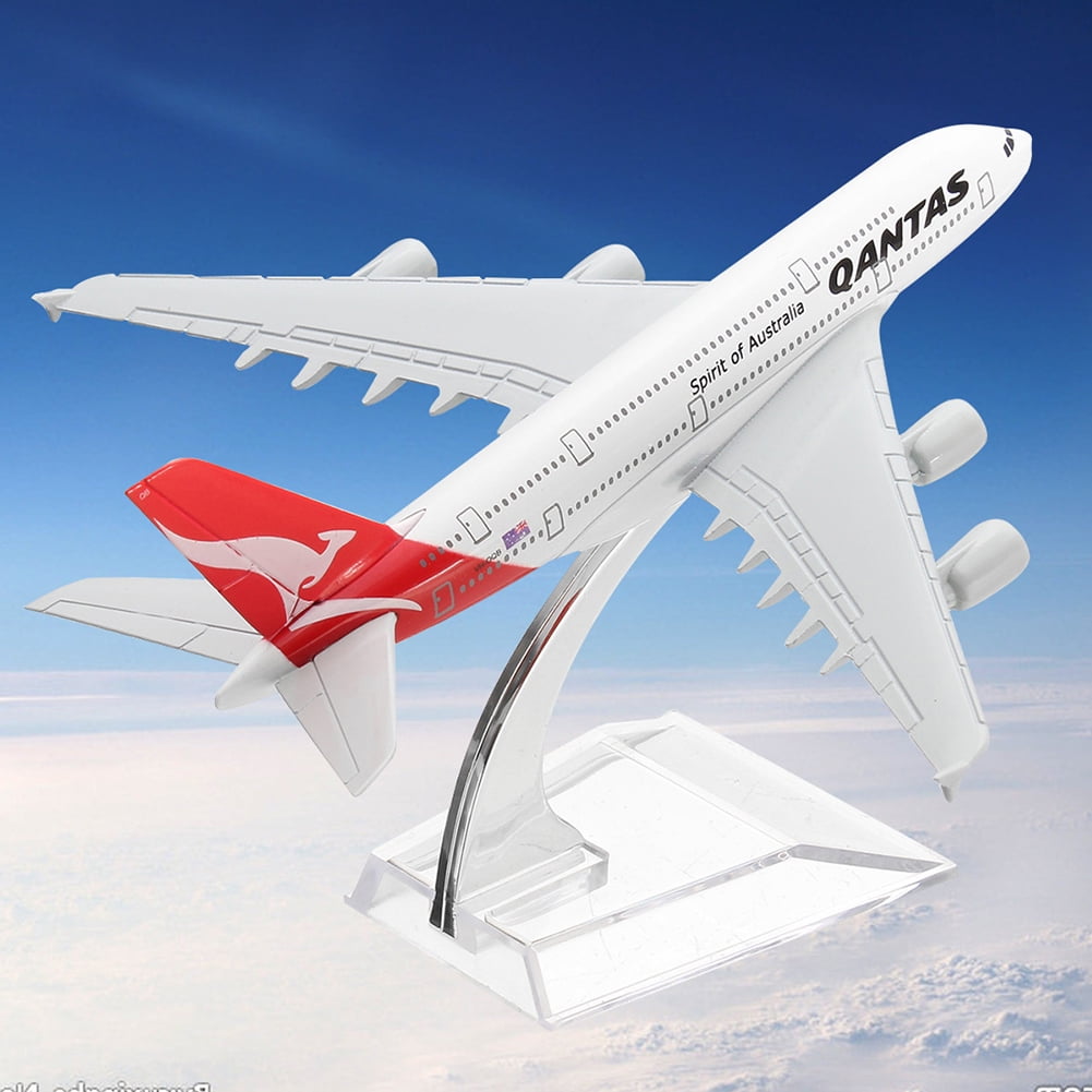 A380 Australia Qantas Collection Model 16Cm Airplane Metal Plane Model