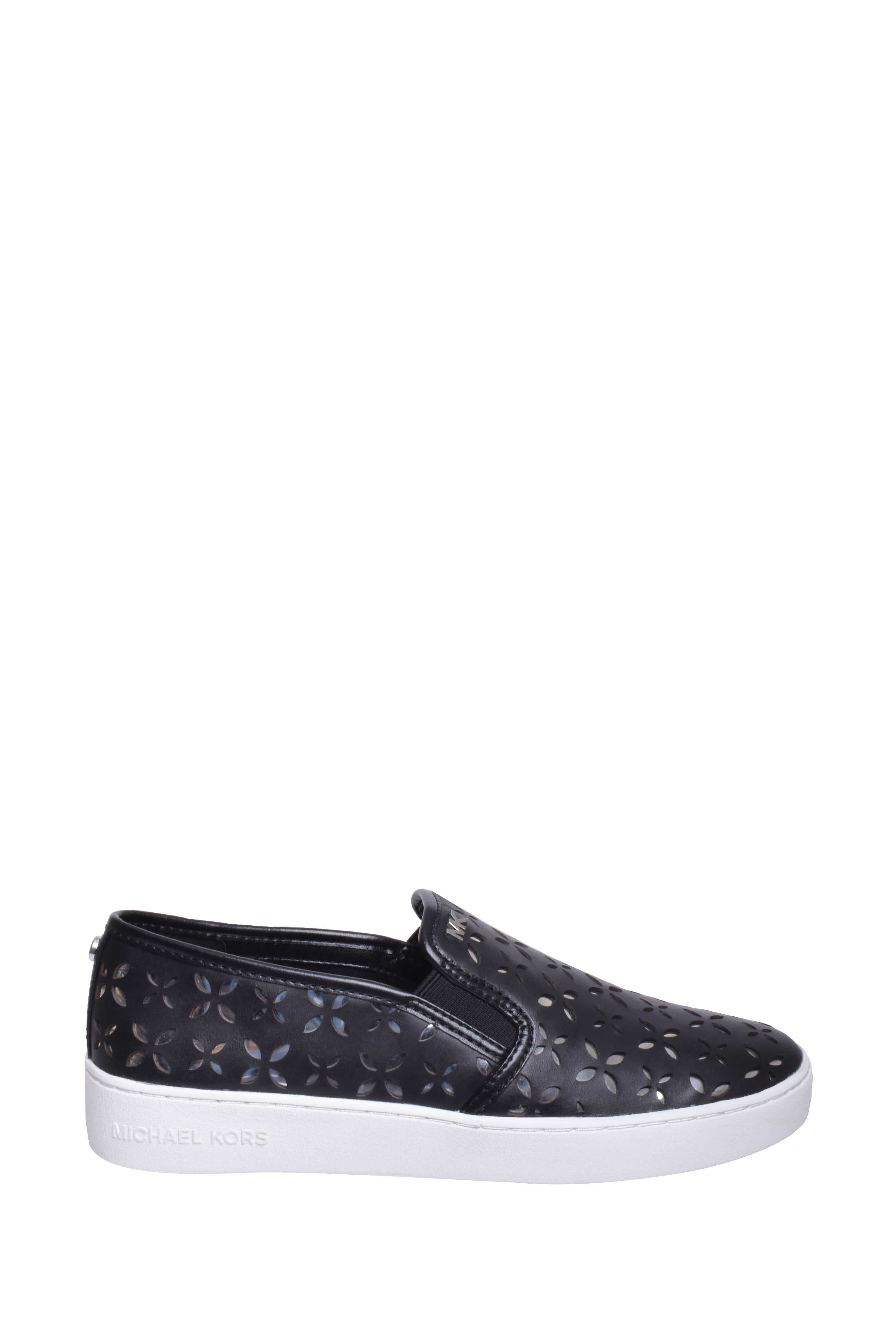 michael kors keaton slip on black