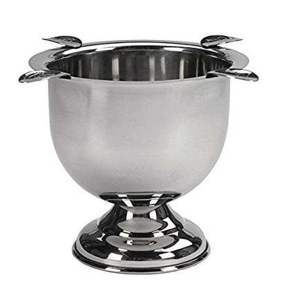 Stinky Cigar Ashtrays Tall Ashtray, Stainless Steel, 8'' Diameter x 3.75'' height