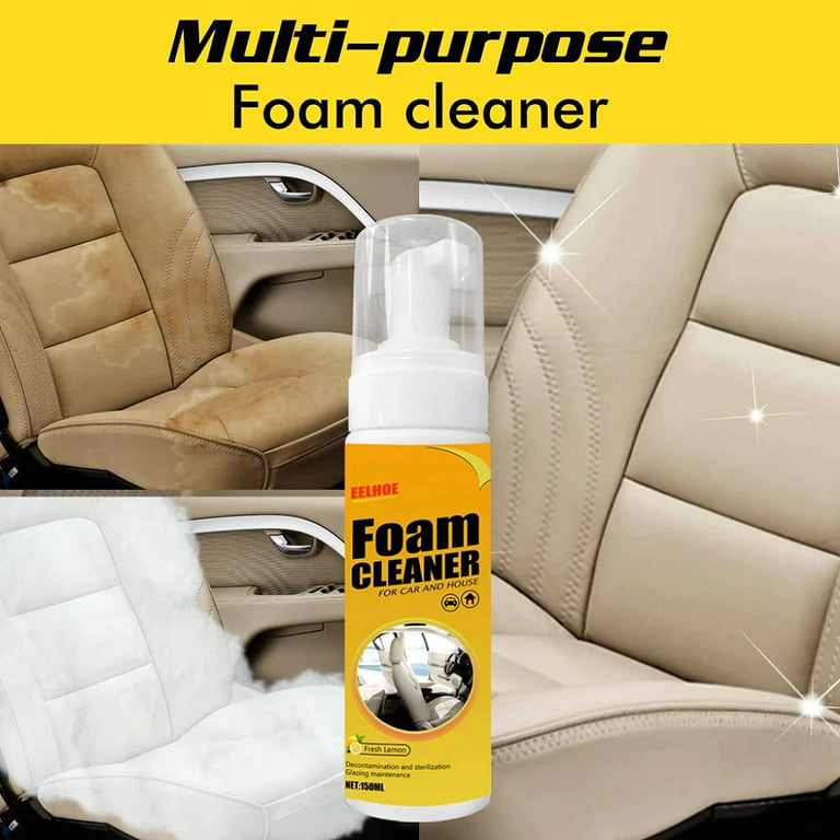 EELHOE Home Cleaning Foam Cleaner Spray Multi-purpose Anti-Aging Cleaner  Tool For Cars or Appliances 100ml 
