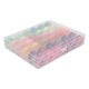 thumbnail image 5 of Juego de hilos de coser Ticfox de 36 colores Poliéster Con caja de Bobina Transparente, 5 of 14