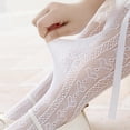 thumbnail image 6 of Girls Stockings Bowknot Ribbon Sweet Thigh High Stockings Socks for Little Girl Student Ruffle Knee Socks, 6 of 9