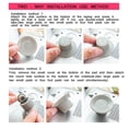 thumbnail image 2 of facefd 4 Pieces Laptop Stand Cooling Suction Cup Pad Notebook Heat Reduction Cooler Feet Computer Accessories for Home, 2 of 5