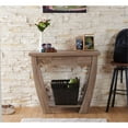 thumbnail image 3 of Bowery Hill Table Console Moderne en Bois, Chêne Clair, 3 of 7