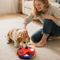 thumbnail image 4 of Slow Feeder Dog Bowl Interactive Puzzle Toy for Mental Enrichment Digestion Support IQ Training Pet Food Dispenser Suitable for All Breed Sizes, 4 of 4