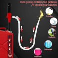 thumbnail image 2 of Portable Electric Suction Pump Upgrade Handheld Liquid Siphon Oil Water Fuel Battery Vehicle Powered Gas Transfer Pump, 2 of 5