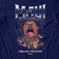 thumbnail image 3 of Disney Moana Original Trickster Maui Yell Women's T Shirt (Navy, S-XXL), 3 of 4