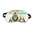 thumbnail image 1 of Merry mas Tree Reindeer Illustration Sleep Eye Shield Soft Night Blindfold Shade Cover, 1 of 4