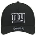 thumbnail image 2 of Men's New Era  Black New York Giants Team Collection 9FORTY M-Crown A-Frame Adjustable Hat, 2 of 5