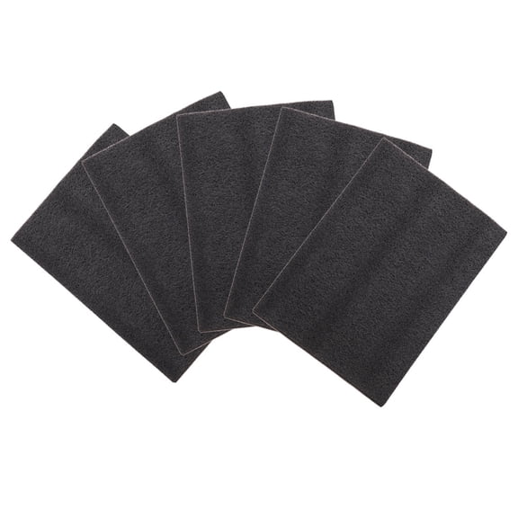 PBPBOX 5Pcs Black Foam Pads for Packaging Lightweight Pe Foam Sheets for Crafts and Tool Boxes
