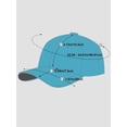 thumbnail image 3 of 1PC Men's Hip Hop Baseball Cap Outdoor Trucker Hat, 3 of 5