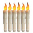thumbnail image 3 of 6 Pcs Bougie LED de Noël Télécommande Bougie Sans Flamme Bougie Chauffe-Plat LED, 3 of 10