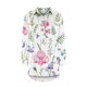 thumbnail image 3 of ICHUANYI Clearance Women's Loose Short Front Long Back Lace-up Slim Shirt Long Sleeve V-neck Top/Shirt(Pink, L) ICHUANYI WER2023081010420, 3 of 4
