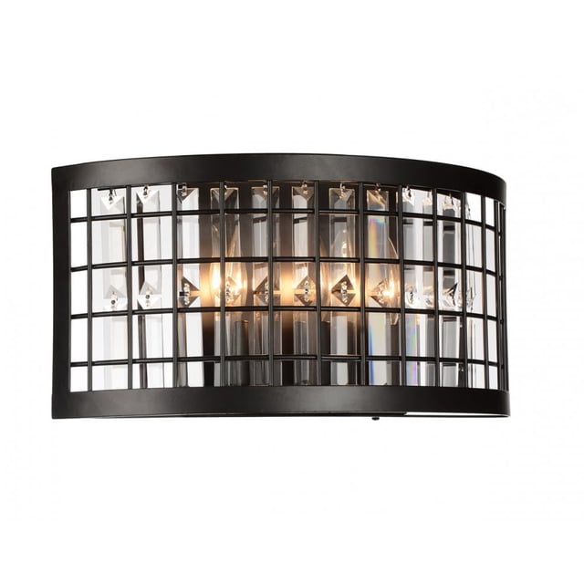 CWI Lighting Applique Murale 3 Lumières avec Finition Marron