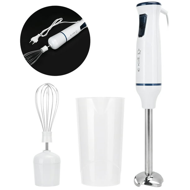 Manual Immersion Mixer, Kitchen Accessory ABS+Stainless Steel Electric