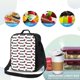 thumbnail image 4 of Disketp Christmas Dachshund Bolsa Térmica Estampada para Almuerzo, Lonchera para Hombres y Mujeres Adultos, 4 of 7