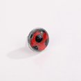 thumbnail image 3 of Pendientes sencillos con forma de mariquita y piedra Yuxing 1.5 cm, 3 of 5