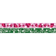 BARKER CREEK Double-Sided Border, Hearts and Clover, for Bulletin Boards, Reception Areas, Halls, Break Rooms, Office, School, Home Learning Decor, 3 x 35 (973)