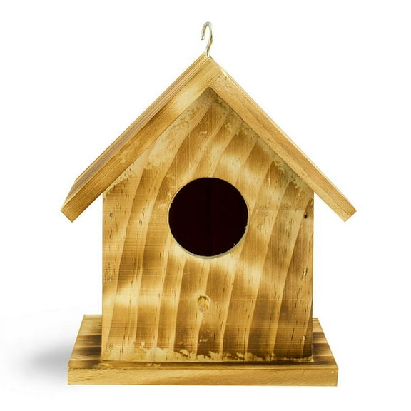 Evergreen Aviator Bird House, 6.3'' x 6.3'' x 8.7'' inches