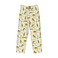 thumbnail image 4 of Xecao Leopard Print Men's Straight Lounge Pajama Pants: The Ultimate in Comfortable Sleepwear, 4 of 9
