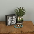 Primitives By Kathy Wooden Box Sign - "Even The Calendar Says WTF" (6x7 Inch)