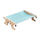 thumbnail image 5 of Hamaca para gatos, percha para ventana, cama ajustable para gatos, resistente, fácil de desmontar y limpiar, versátil estante de madera para gatos Patrón de pata azul Yinane Percha de ventana de gato, 5 of 8