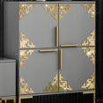 thumbnail image 2 of Corner Self Adhesive Geometry Decor Acrylic Mirror Sticker Wide Use Part Name, 2 of 7