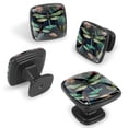 thumbnail image 2 of 4 Pcs Cabinet Handle Drawer Pulls Dragonfly Knobs with Screws Square Furniture Office Cabinet Knob Decoration, 2 of 7