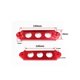 thumbnail image 1 of Soporte de batería de automóvil, soporte de amarre de batería de automóvil de aluminio resistente Bloqueo de retención anodizado (1pcred) LingWen 8390605460197, 1 of 1