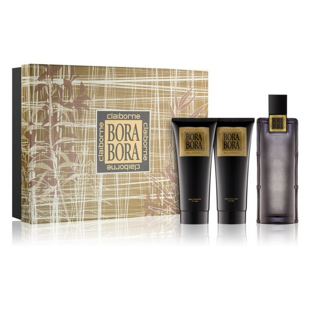 Liz Claiborne Bora Perfume Bora Bora Para Hombre Set Piezas Bora