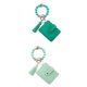 thumbnail image 1 of 2pcs Señoras Pequeña  Titular de La Tarjeta de Crédito Llavero Macarena  Carteras de pulsera, 1 of 8