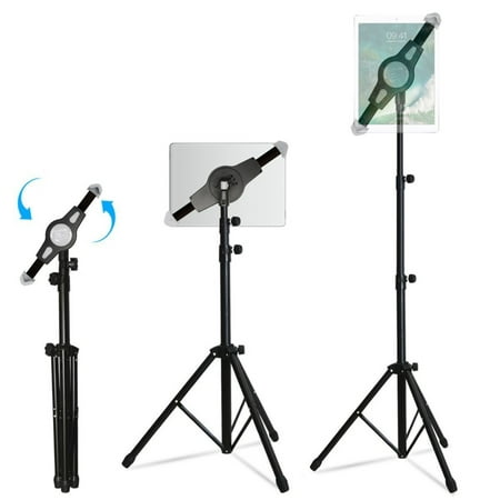Portable iPad Tablet Tripod Adjustable Stand, Costech Universal 360°Rotatable Height Adjustable with Portable Carry Bag for 7-10 Inch iPad/iPad Mini/Samsung Galaxy Tab and Tablet