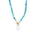 thumbnail image 1 of Sonducket Collar de perlas para mujer, reemplazo Irregular portátil, colgante decorativo de Color sólido, collares bohemios para niñas, Ropa, zapatos y accesorios Miscelánea tipo 4, 1 of 6