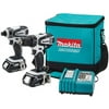 Makita LCT200W 18-Volt Compact Lithium-Ion Cordless Combo Kit, 2-Piece Discontinued by Manufacturer