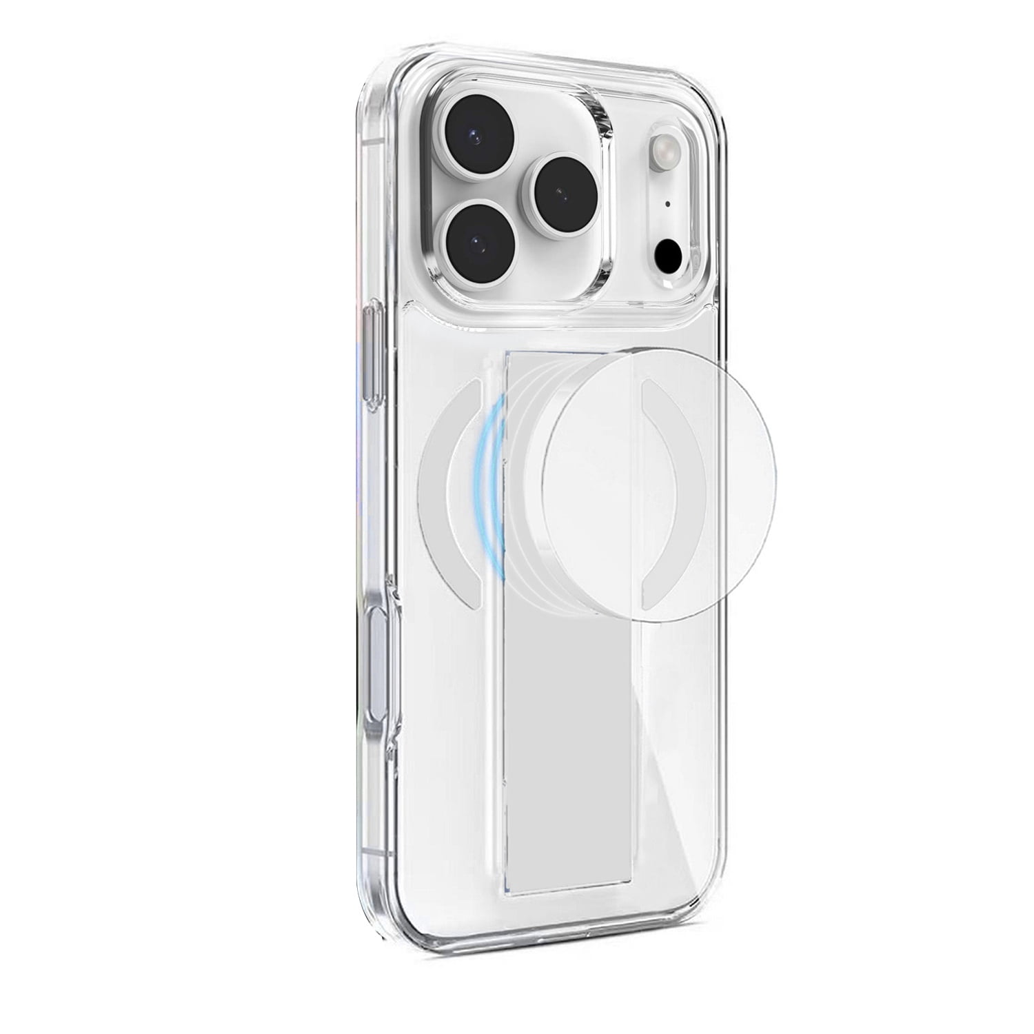 Hard Shell MagGrip Case for iPhone 17 Pro Max - Transparent
