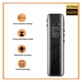thumbnail image 2 of Voice Activated Recorder Music Player Record Noise Reduction Timed Recording Dictaphone ,Portable, 2 of 7