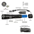 thumbnail image 4 of Super Bright 90000lm Led Tactical Flashlight With Rechargeable Battery Zoomable, 4 of 5