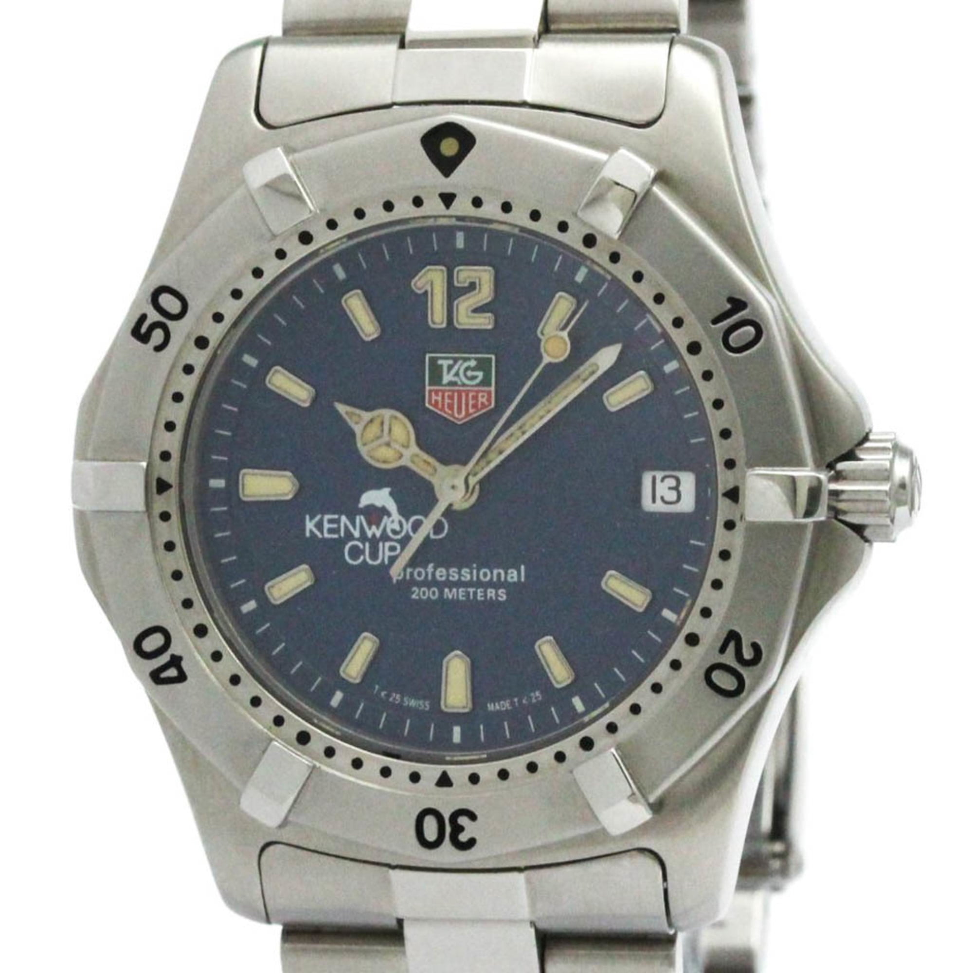 Pre-Owned TAG HEUER 2000 Classic Kenwood Cup LTD Edition Watch WK1113 Polished (Good)